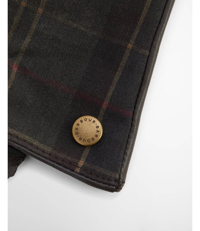 Barbour Scarlet Gloves Muted Tartan