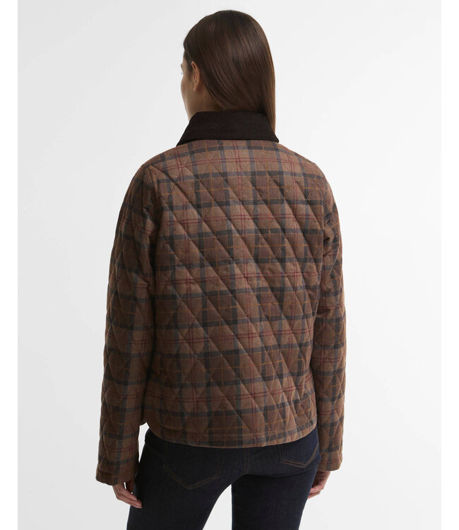 Barbour Loudon Quilted Jacket Muted Tartan