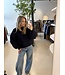 Sessùn Uthan buttons sweater navy