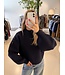 Sessùn Uthan buttons sweater navy