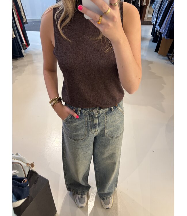 Bellerose Petula62 jeans Dusty Blue