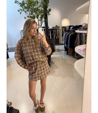 Bellerose Jayne Skirt Check A