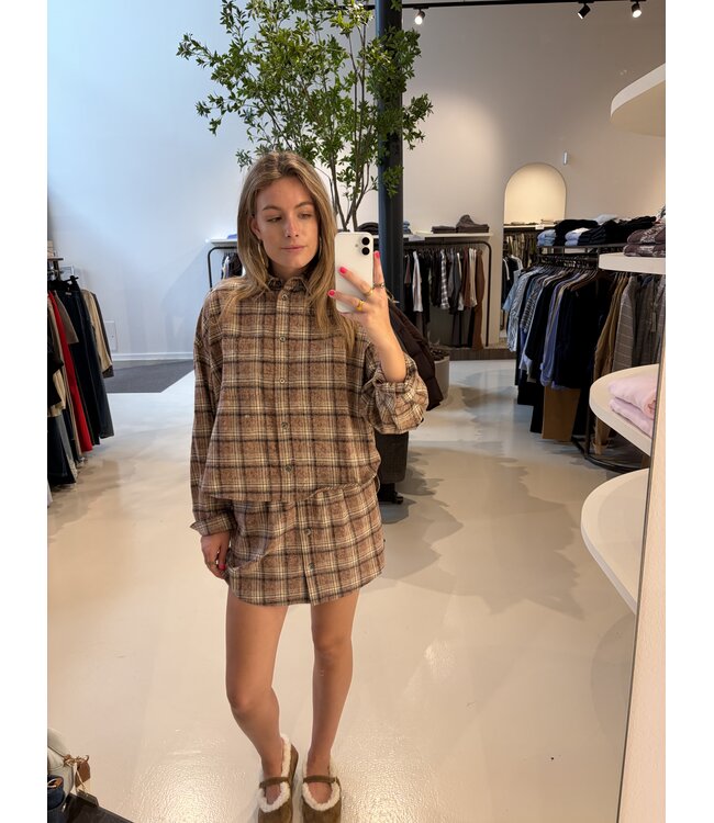 Bellerose Jayne Skirt Check A