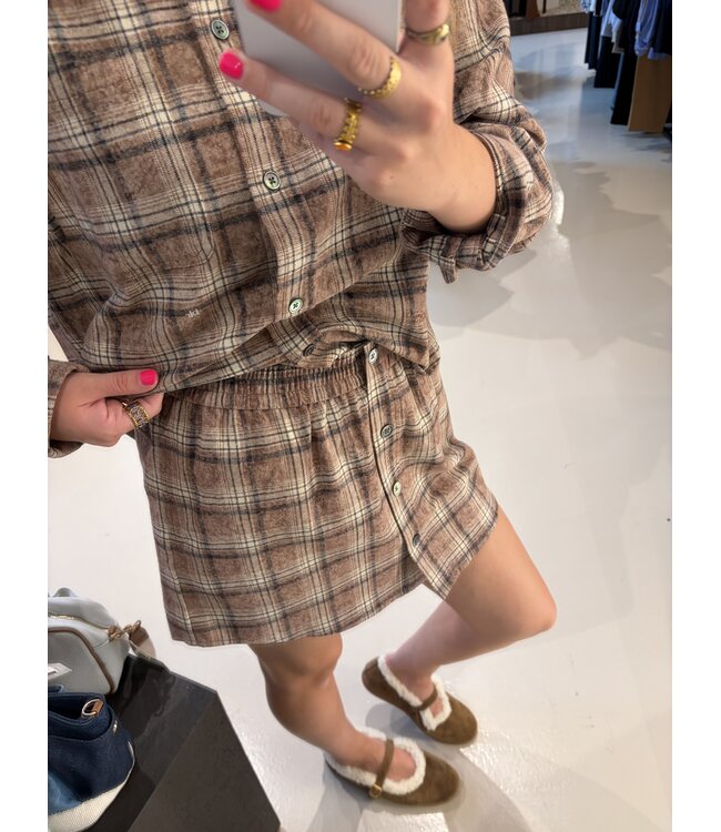 Bellerose Jayne Skirt Check A