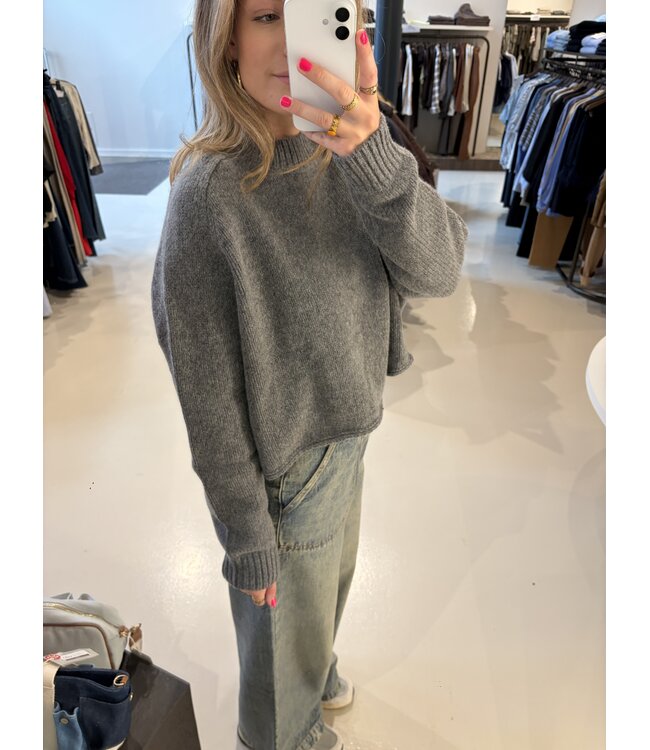 Bellerose Amecro sweater mid grey