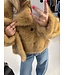 Bellerose Elordi Faux Fur jacket Ambre