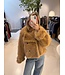 Bellerose Elordi Faux Fur jacket Ambre
