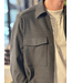 Drykorn Gunray Z shirt jacket dark grey 6100