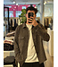 Genti Uptown overshirt 142 taupe