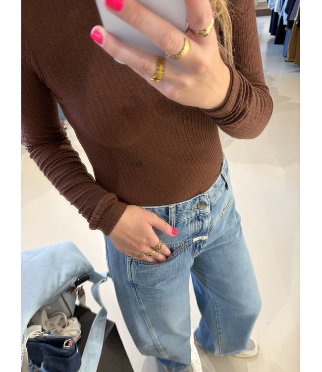 Bellerose VINAY62 Turtleneck Coffee