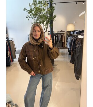 Barbour truro jacket mixed muted/tartan