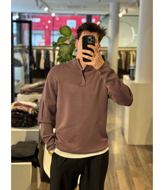 Genti Cool dry turtle zip 084 mauve