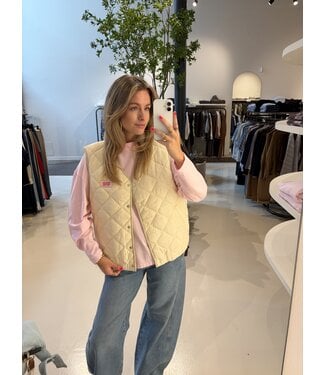 American Vintage Yupibam Veste Femme Creme