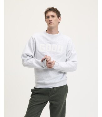 The GoodPeople Leff sweater heather grey