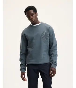 The GoodPeople Lucas sweater urban green