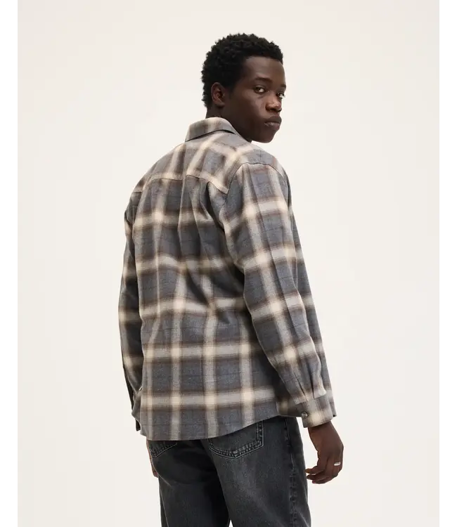 The GoodPeople Sammie shirt grey check