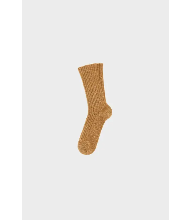 Bellerose Boti shiny socks camel 39-41