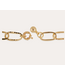 Gas Bijoux Maille Ovale Necklace Gold