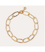 Gas Bijoux Maille Ovale Necklace Gold