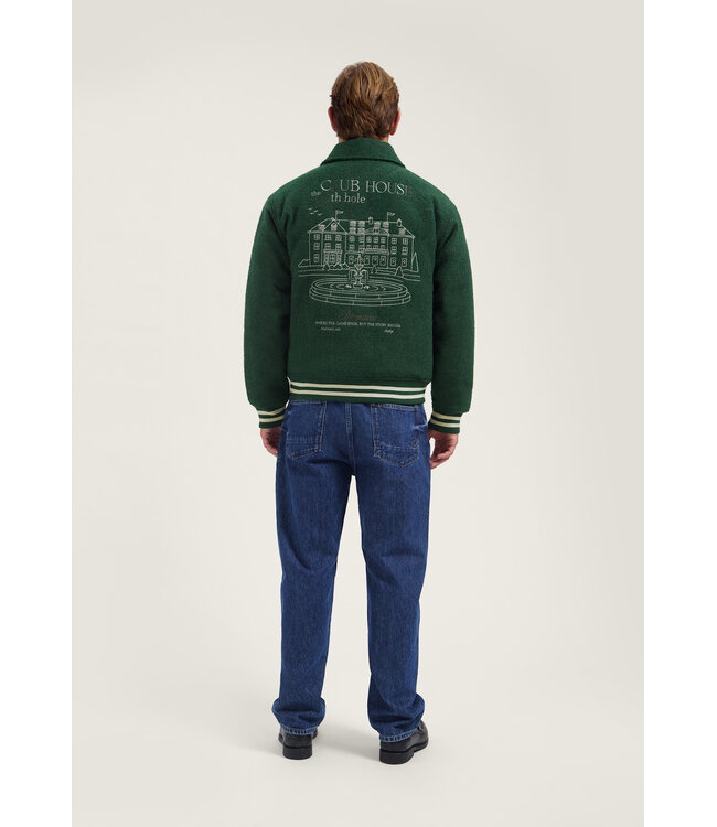 Dstrezzed Jack Varsity Bomber Green
