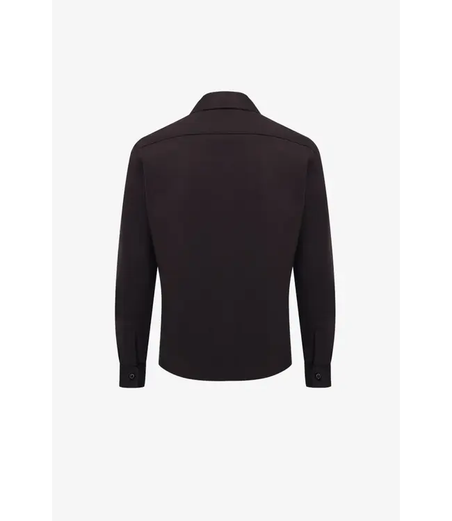 Genti Midtown overshirt Burgundy 180