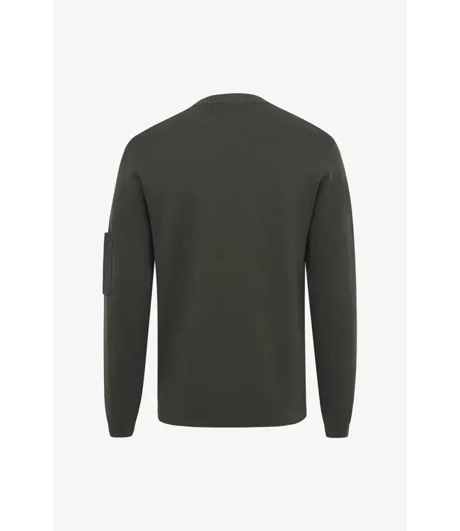 Genti Cool Dry Roundneck Dark Green 072