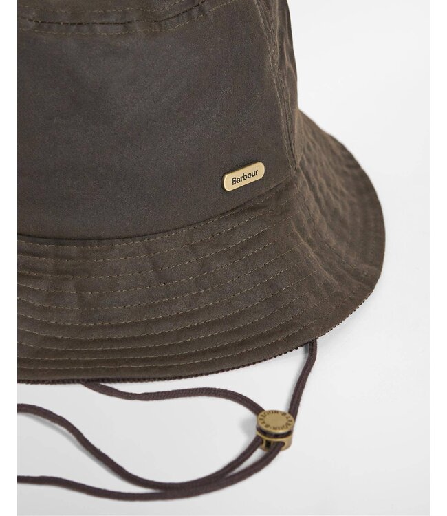 Barbour Delilah Bucket Hat Olive