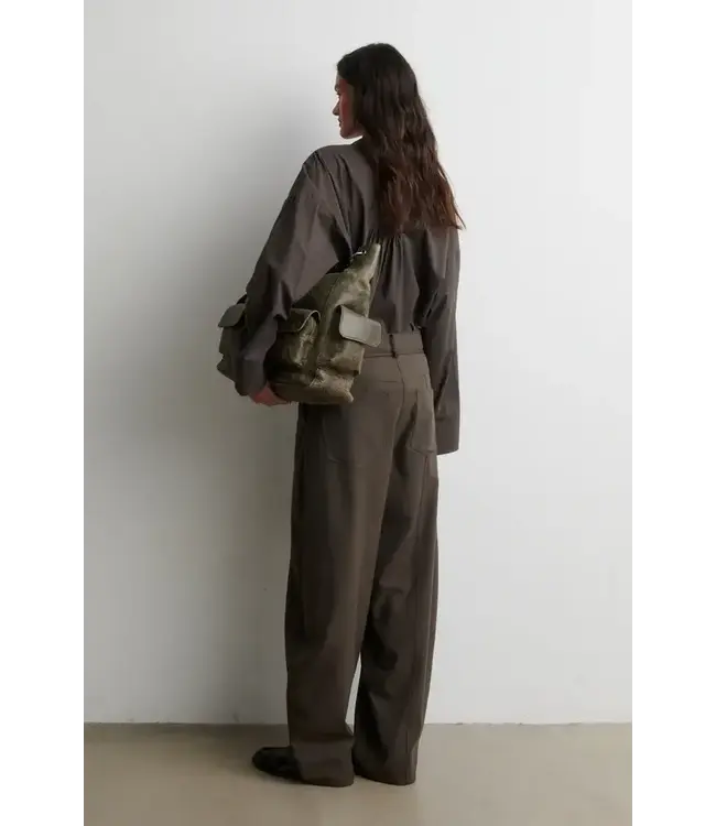 Second Female Blink New Cargo Trousers Black Olive