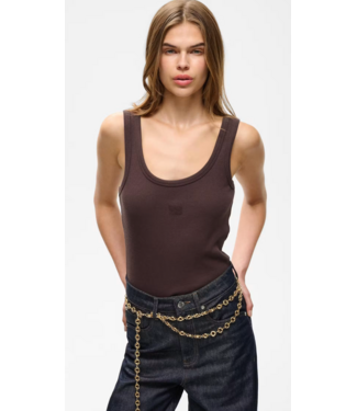 Gestuz GZ Drew Logo Top Deep Plum