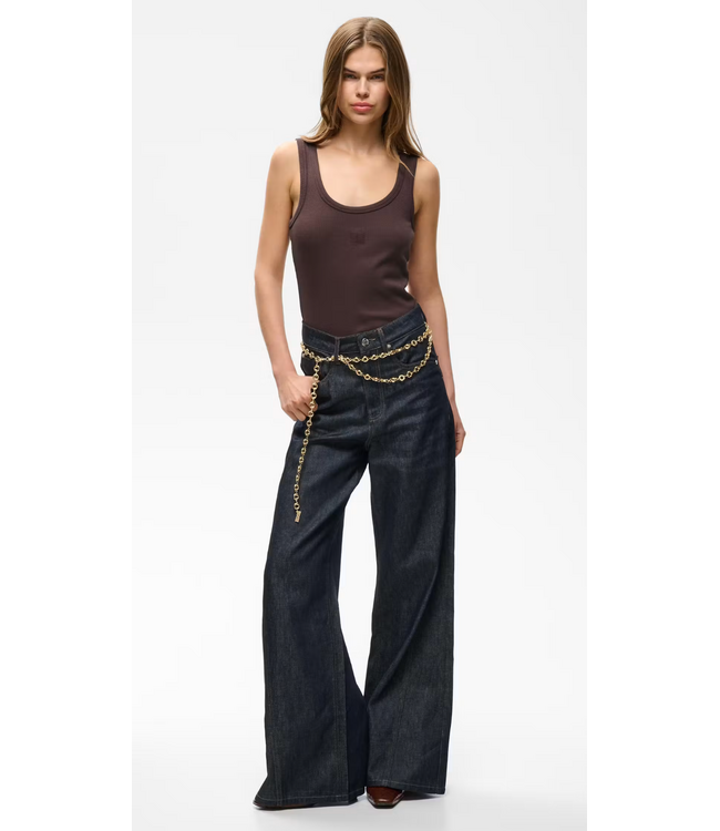 Gestuz GZ Drew Logo Top Deep Plum