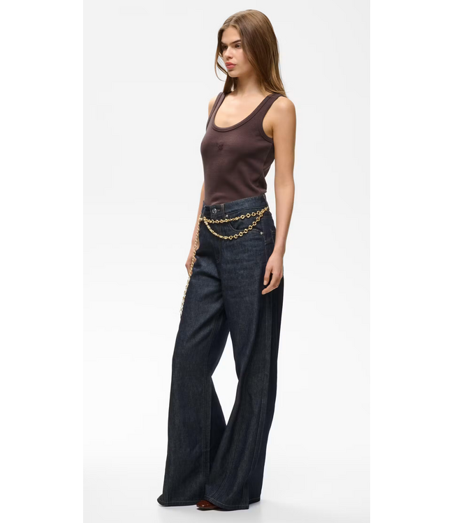 Gestuz GZ Drew Logo Top Deep Plum