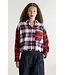 Bellerose JONNIE cropped check red/blue