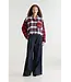 Bellerose JONNIE cropped check red/blue