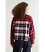 Bellerose JONNIE cropped check red/blue