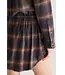 Bellerose Jarvis Checked Shirt Dress Brown