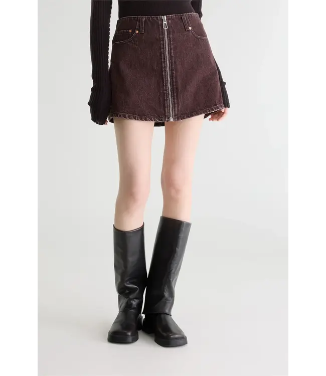 Bellerose Pulla Skirt Dark Burgundy