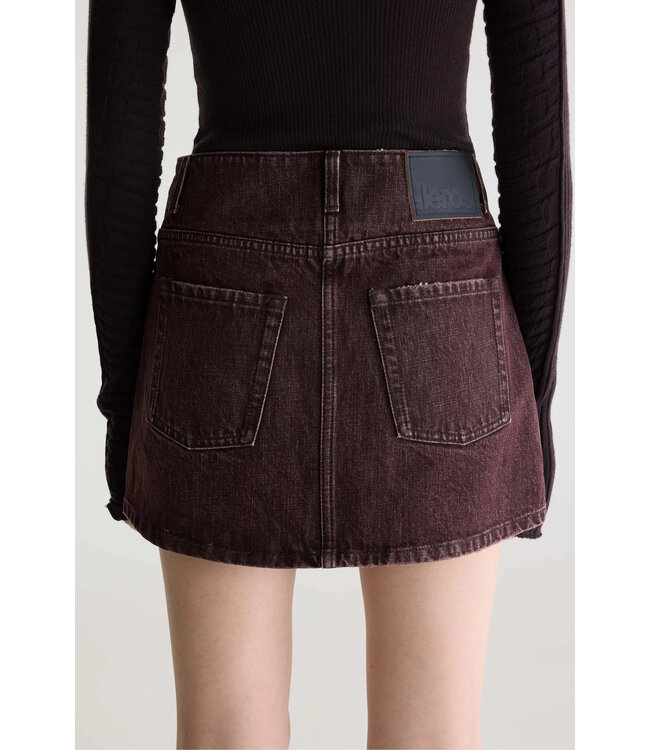Bellerose Pulla Skirt Dark Burgundy