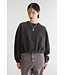 Bellerose fancy crewneck sweatshirt dark roast