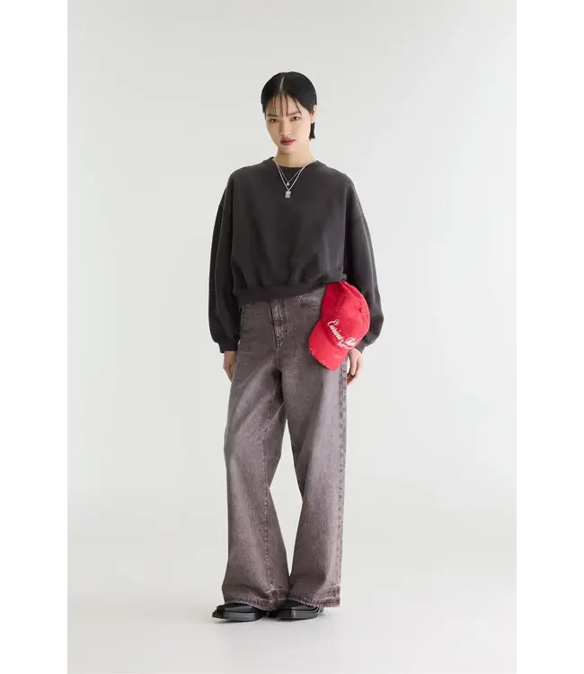 Bellerose fancy crewneck sweatshirt dark roast