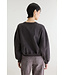Bellerose fancy crewneck sweatshirt dark roast