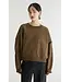 Bellerose Ferno boxy crewneck tiramisu