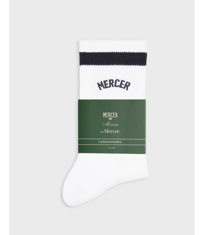 Mercer Amsterdam The Mercer Signature Socks 100 White