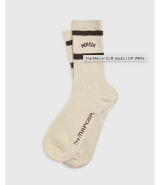 Mercer Amsterdam The Mercer Soft Socks 102 Off White