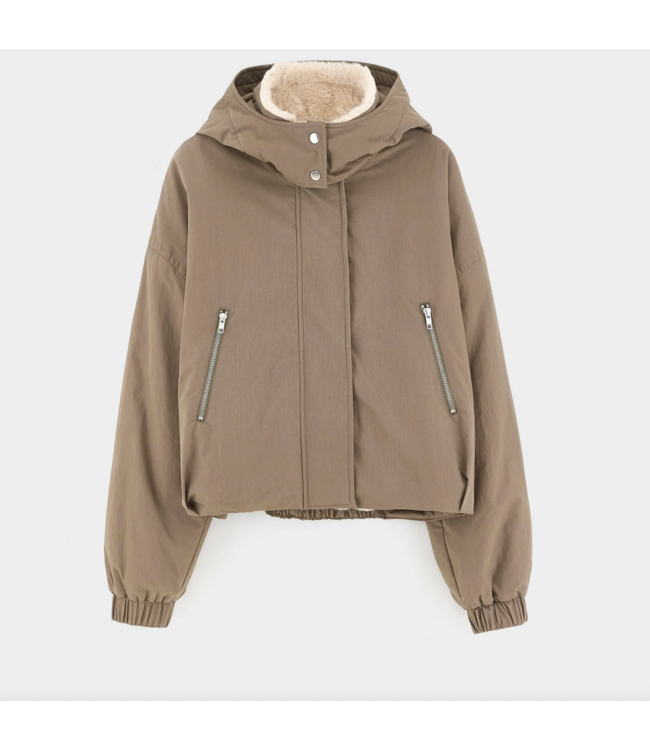 Bellerose Herna Cropped Jacket Tarmac