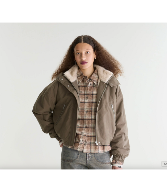 Bellerose Herna Cropped Jacket Tarmac