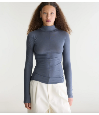 Bellerose Flawy Cotton Turtle Neck T-shirt Tempette
