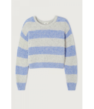 American Vintage Niby Sweater Frozen stripes