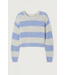 American Vintage Niby Sweater Frozen stripes