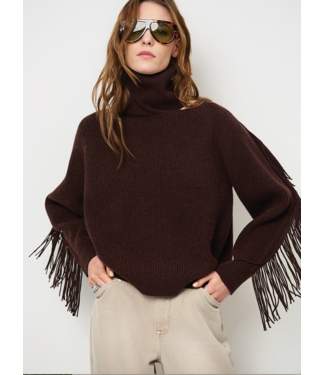 Dante 6 Siega Cut-Out Fringe Espresso Brown