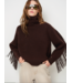 Dante 6 Siega Cut-Out Fringe Espresso Brown